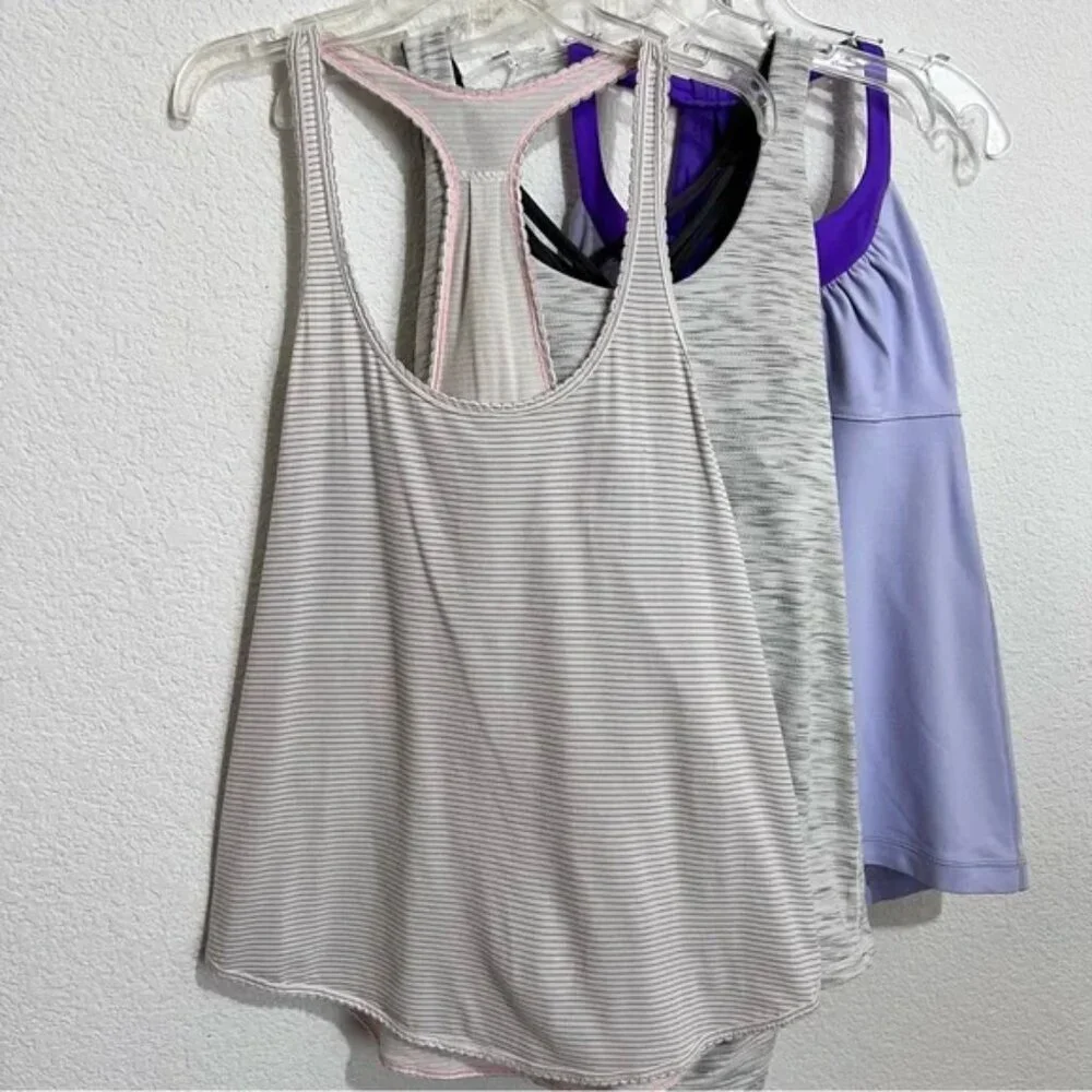 Lululemon Athletica Workout Tanks Bundle of 6 Assorted Styles
